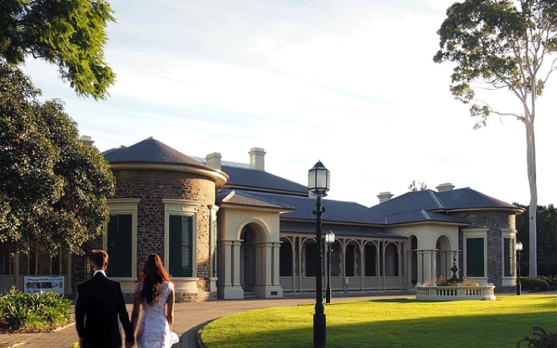 Beautiful evening event at Ayers House, Adelaide transport, October 2024, Australia