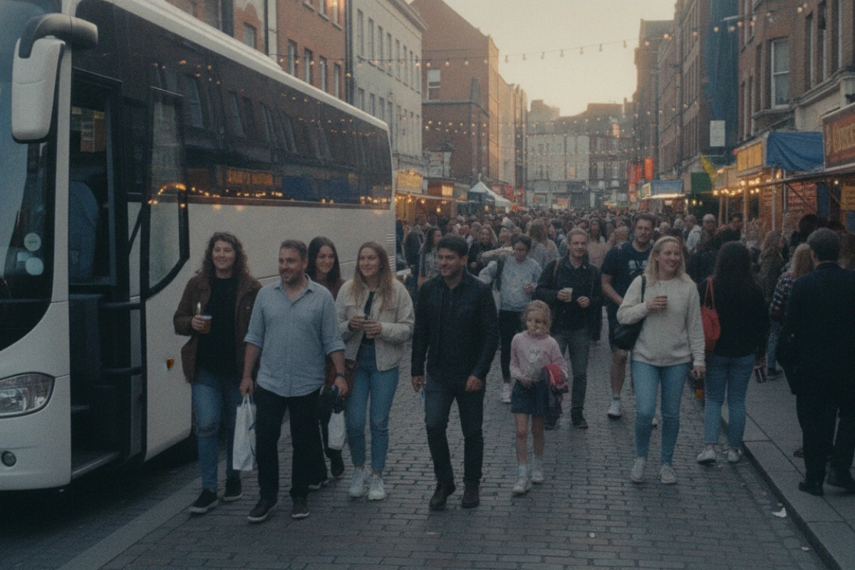 Group transport to Wellington festivals and events