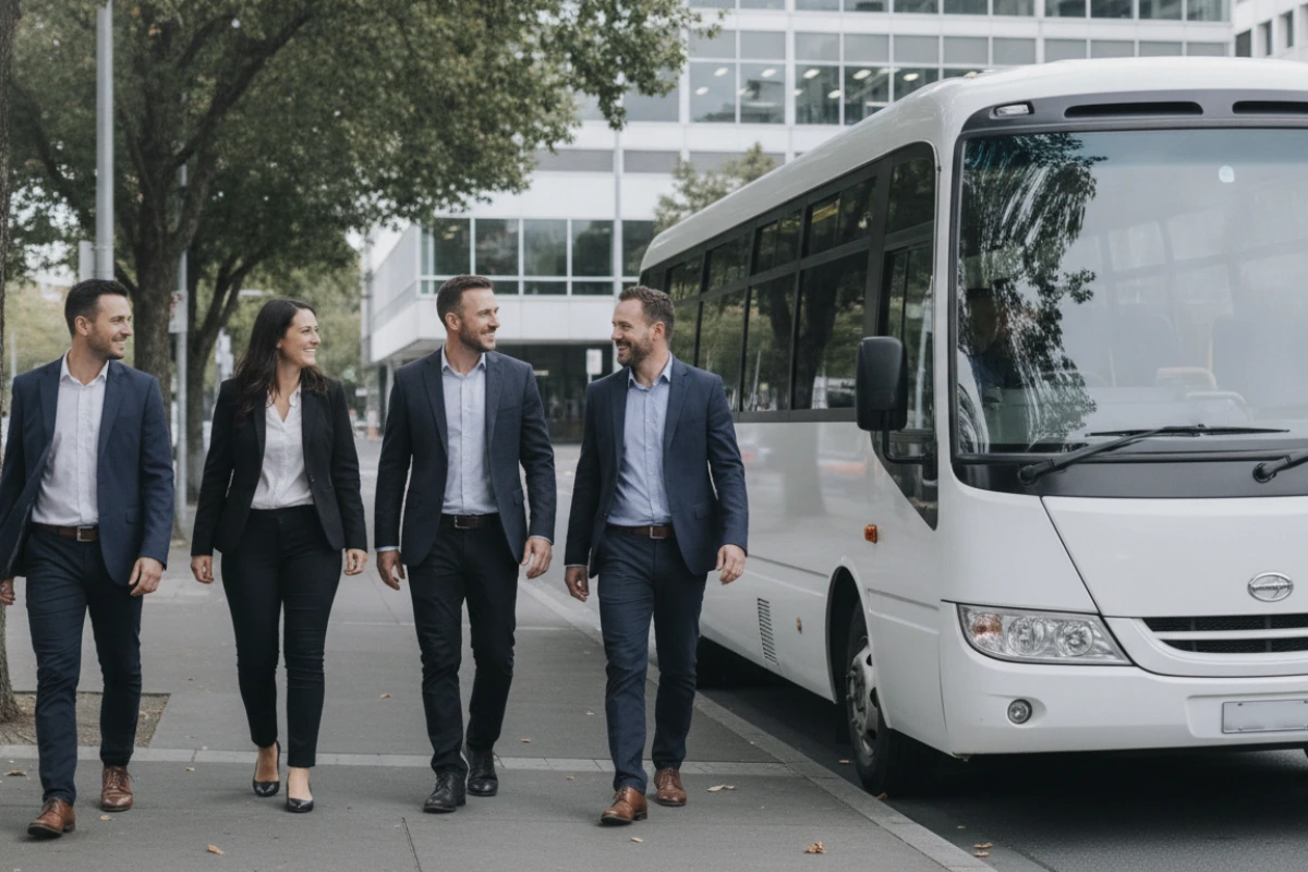 Corporate bus hire Christchurch