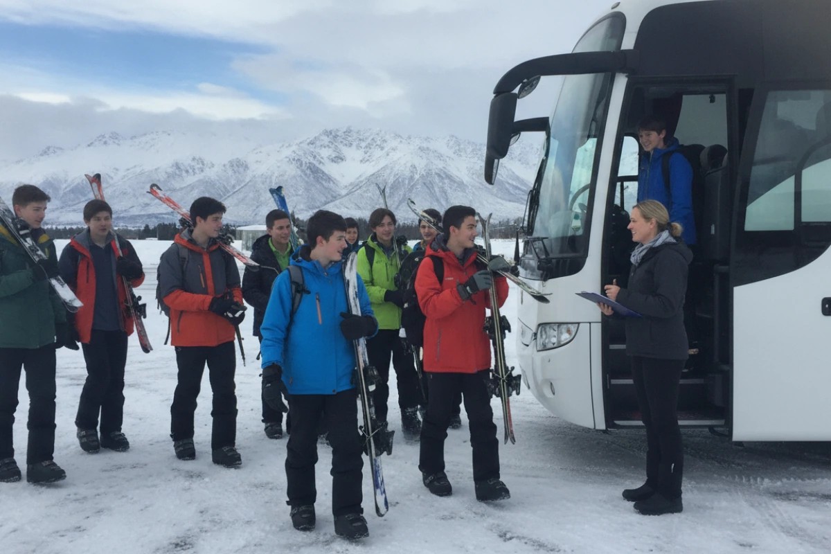 School and sports group bus hire Christchurch