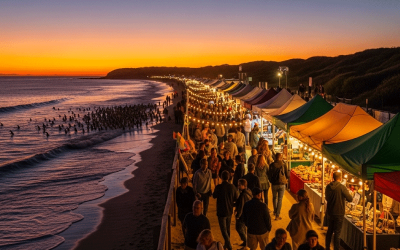Phillip Island Penguin Parade & Summer Night Markets – Discover the Magic of Victoria’s Coast
