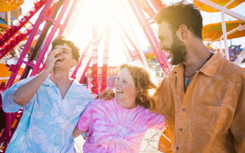 family enjoying a festival together, Canberra events, December 2024, Australia