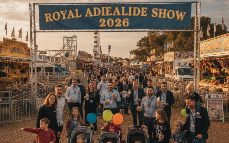 Adelaide bus hire and coach transport for Royal Adelaide Show 2026 school excursions, corporate family days and community groups